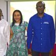 L-R: Wale Ajisebutu, Vice-Chairman, 21st Century Technologies, Dr. Nkiru Balonwu, Managing Partner, RDF, both speakers at the October 2017 edition of the CFA's Startups Hangout, with Chukwuemeka Fred Agbata Jnr, Founder, CFAtech.ng, Presenter of Tech Trends on Channels Television and the Convener of the Hangout.