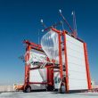 Balloon with solar-powered carrier technology