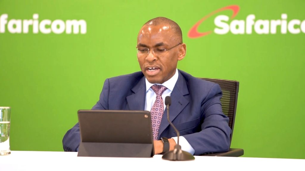 Safaricom CEO Peter Ndegwa