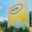 MTN new logo displayed in HQ