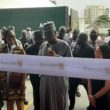 Nigeria's Minister of Communications and Digital Economy of Nigeria, Isa Ali Pantami cut the ribbons at Microsoft office in Lagos