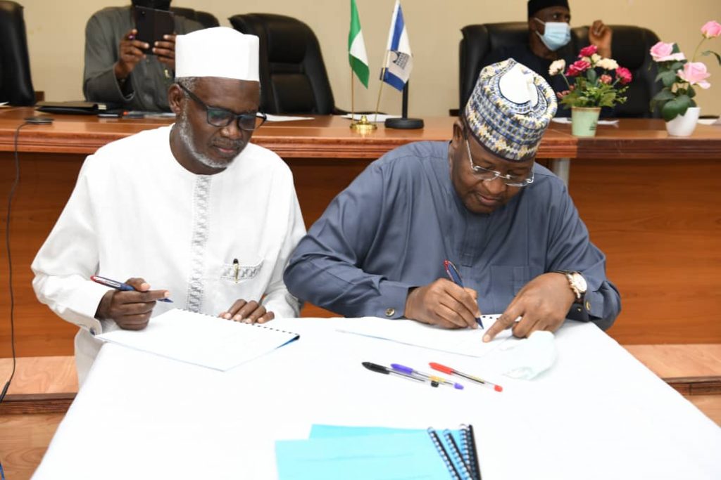 Prof. Lawal Bilbis and Prof Umar Danbatta