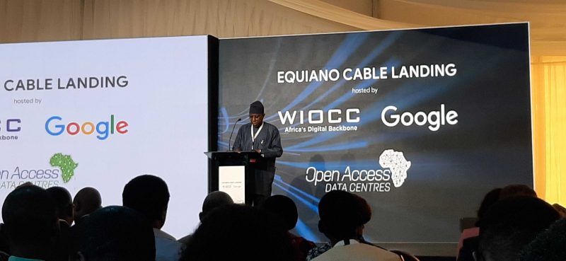 Minister of Communications and Digital Economy, Prof. Isa Ali Ibrahim Pantami represented by NCC’s Executive Commissioner, Stakeholder Management, Adeleke Adewolu