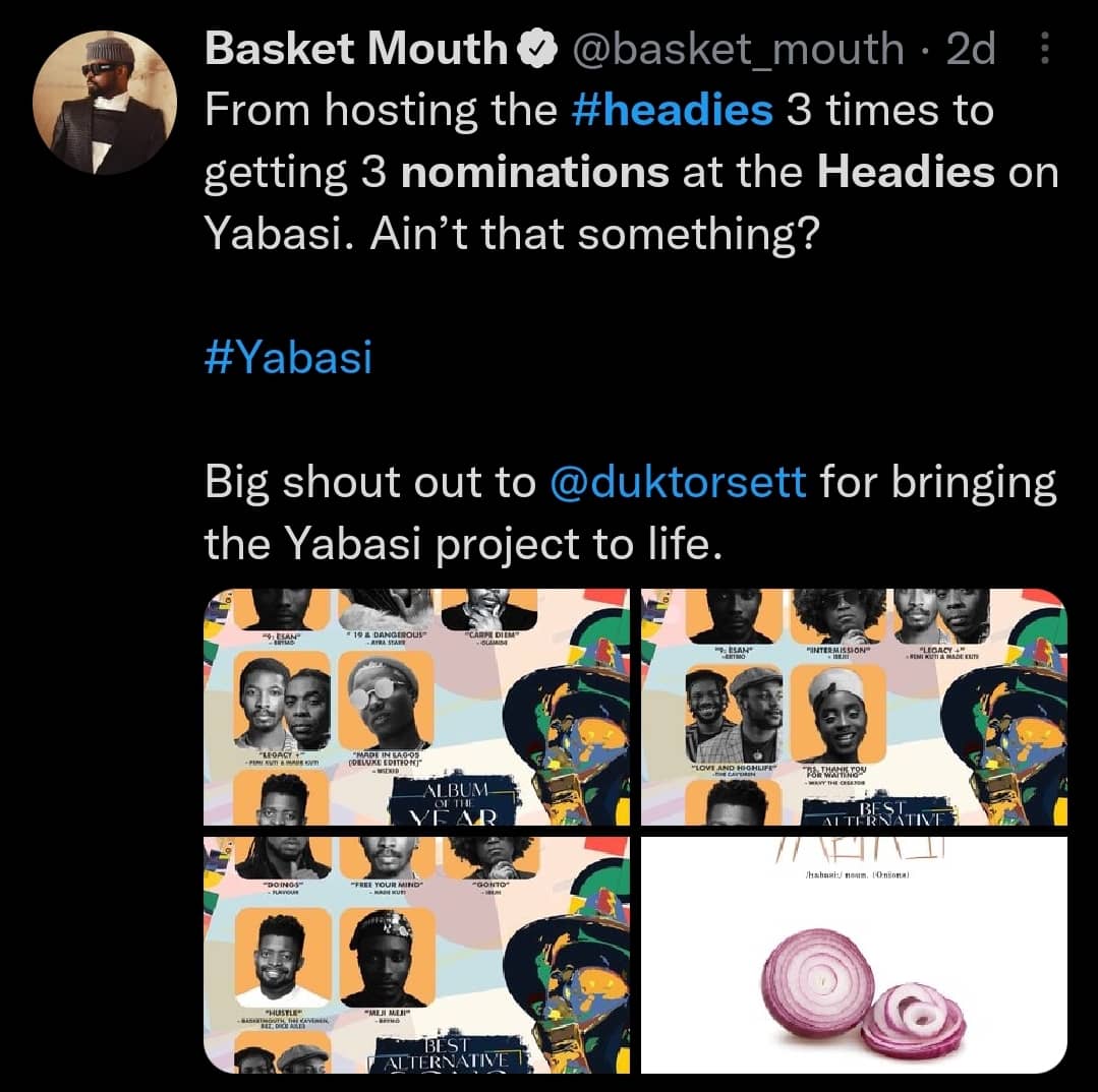 Headies nominations