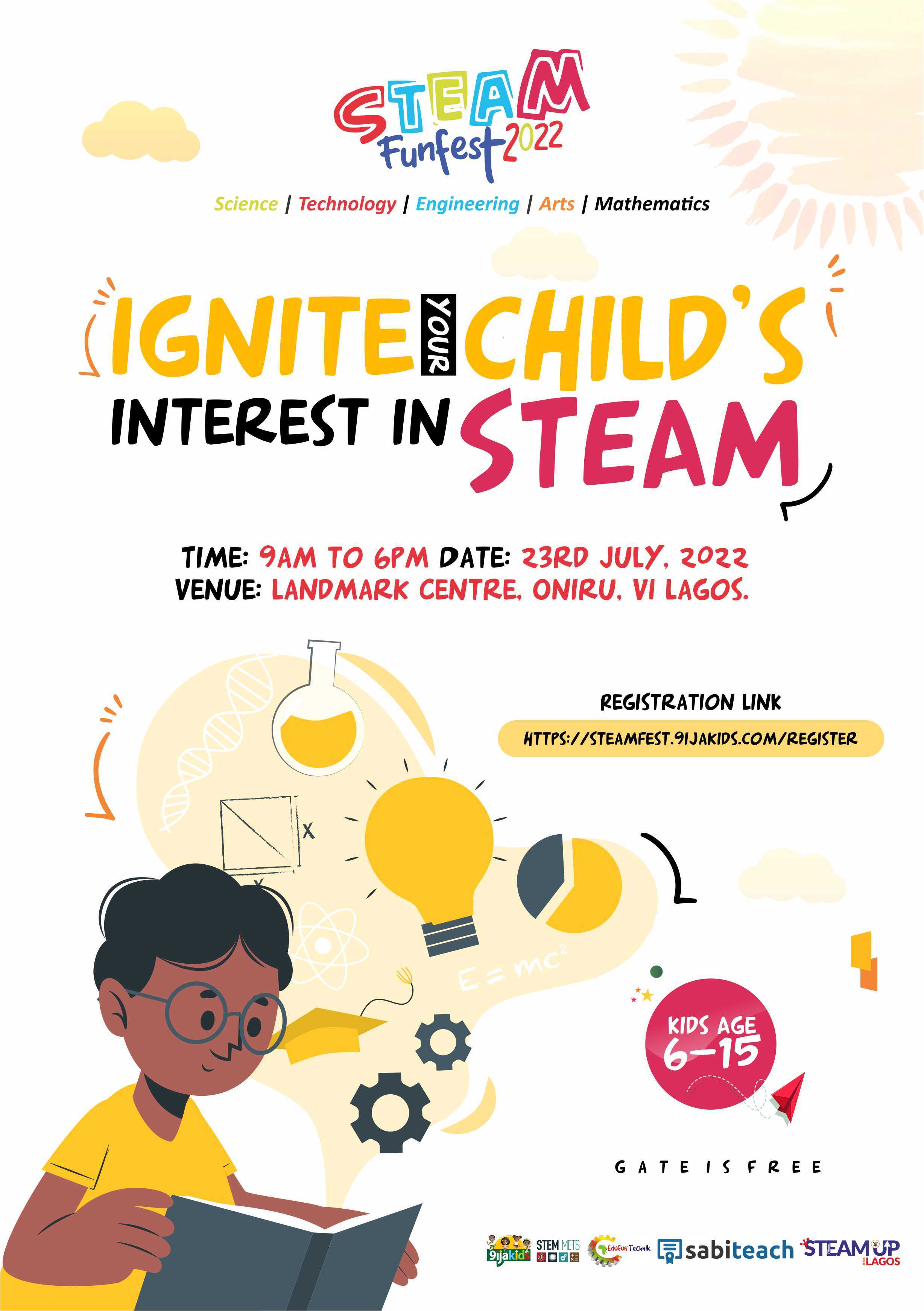Top edTech companies partners expose children to coding, robotics animation, creative designs, 3D printing at the STEAM Fun Fest 2022