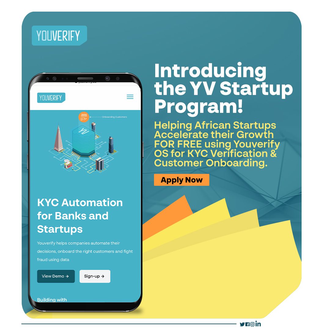 Youverify announces support programme for African startups