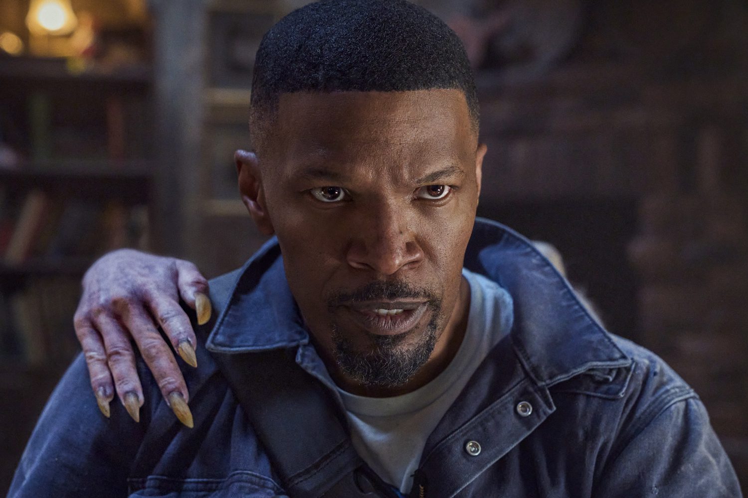 DAY SHIFT. JAMIE FOXX as BUD JABLONSKI. CR. PARRISH LEWIS/NETFLIX