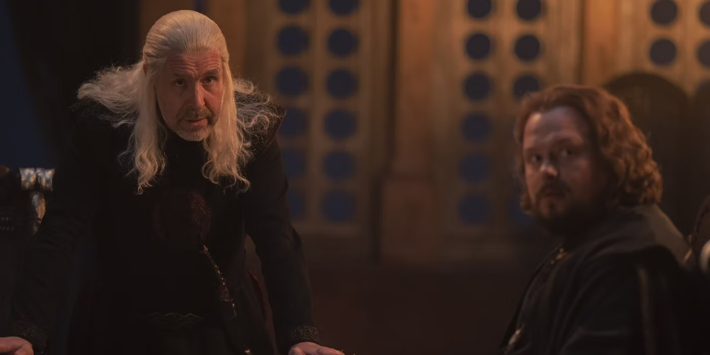 Lord Lyonel Strong and King Viserys