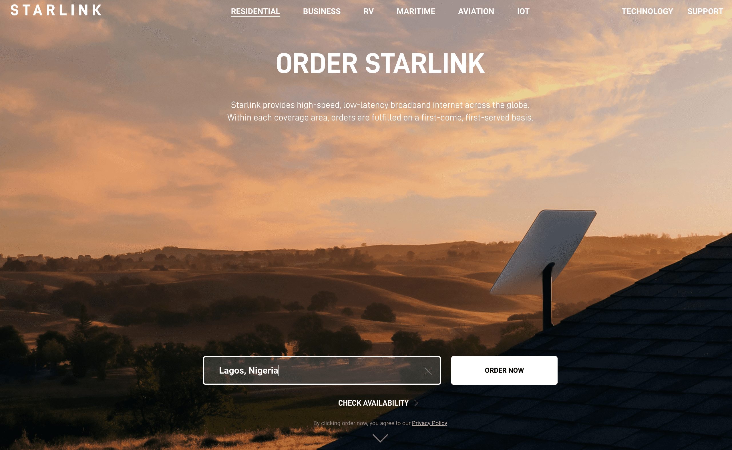 Here's how to get Elon Musk's Starlink internet in Nigeria
