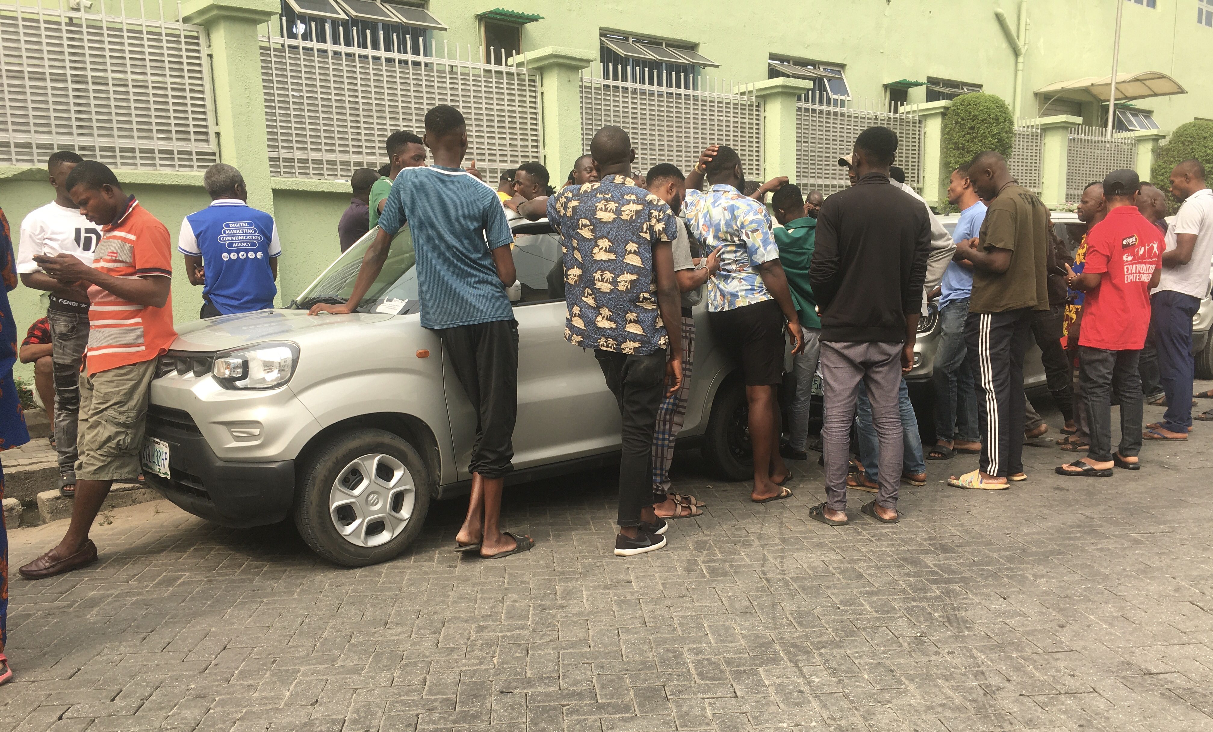 Meet the Lagos e-hailing driver using a N10m electric car for Uber and Bolt business