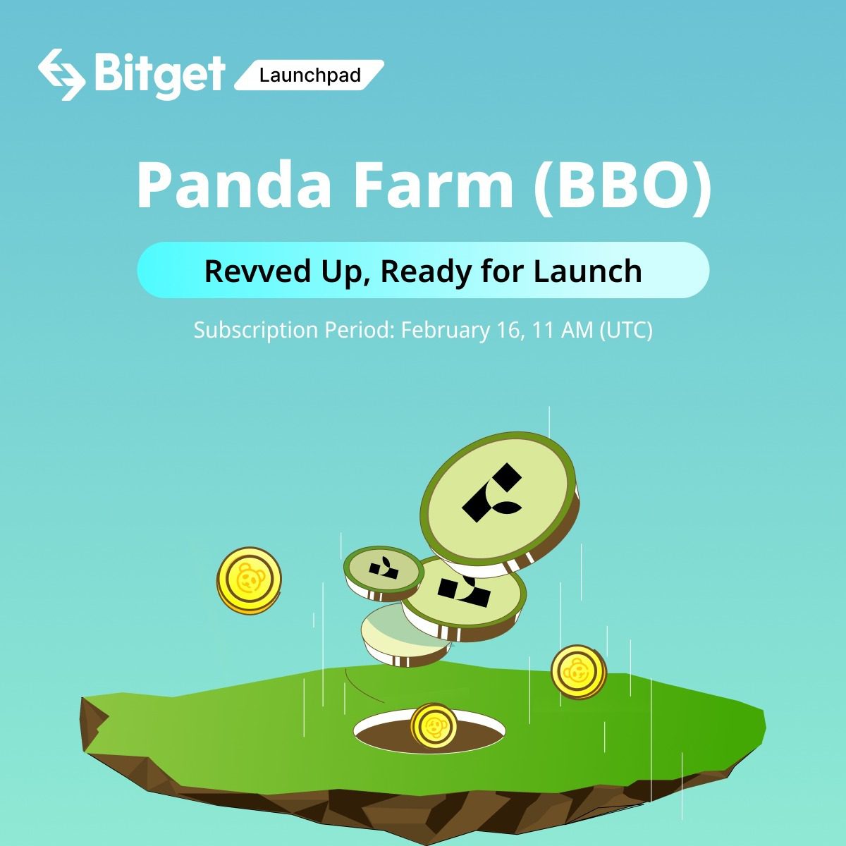 Bitget Announced Panda Farm (BBO) Token Sale on Its Re-launched Launchpad Platform