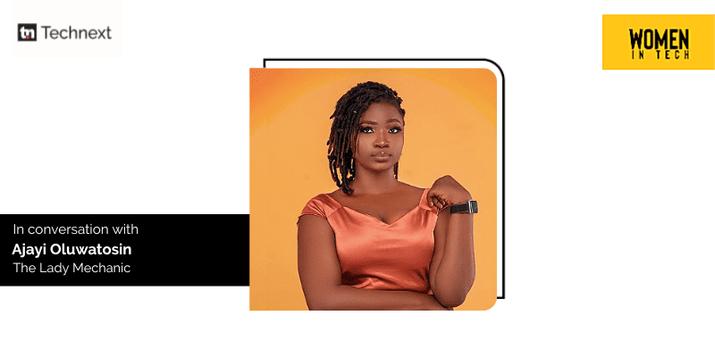 Meet Ajayi Oluwatosin, the popular Lady Mechanic influencer