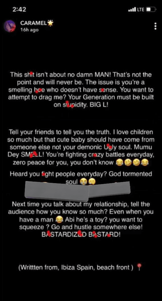 Relationship podcaster in a toxic relationship