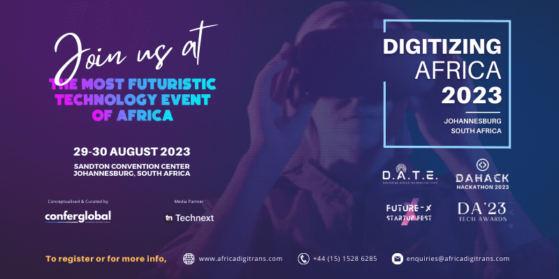Embark on an unforgettable journey at Digitizing Africa 2023: Africa's most electrifying tech event