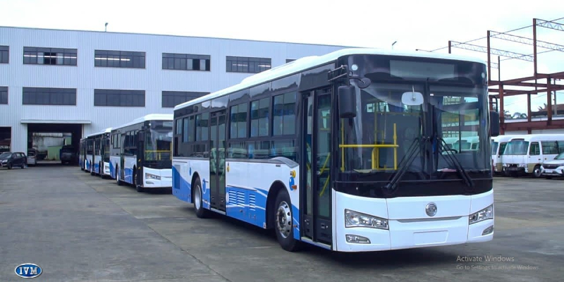 CNG bus fleet