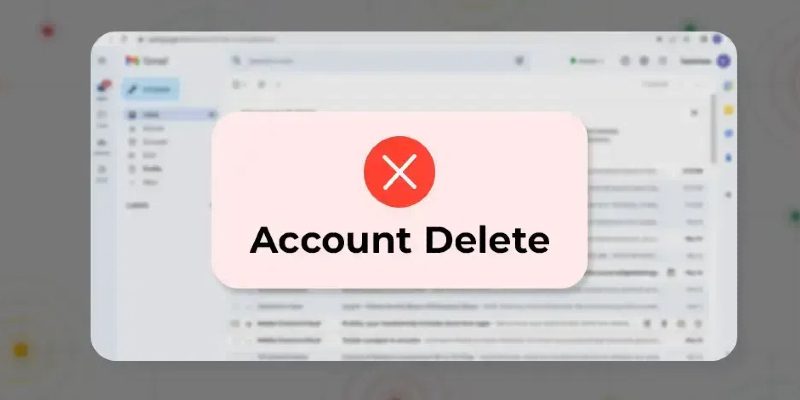 Google account deletion