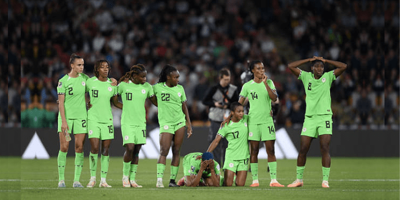 Nigerians react on social media as Super Falcons crash out of 2023 FIFA WWC