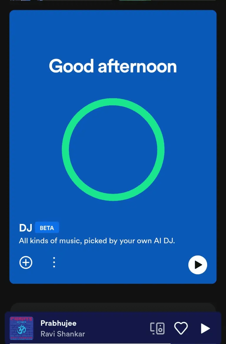 Spotify now allows Nigerian premium users to create music mixes with the "AI DJ" feature