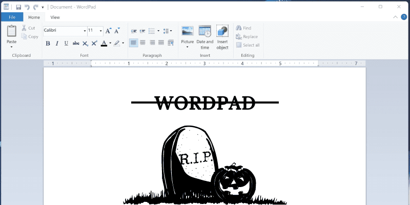 Microsoft to discontinue WordPad after 28 years of service