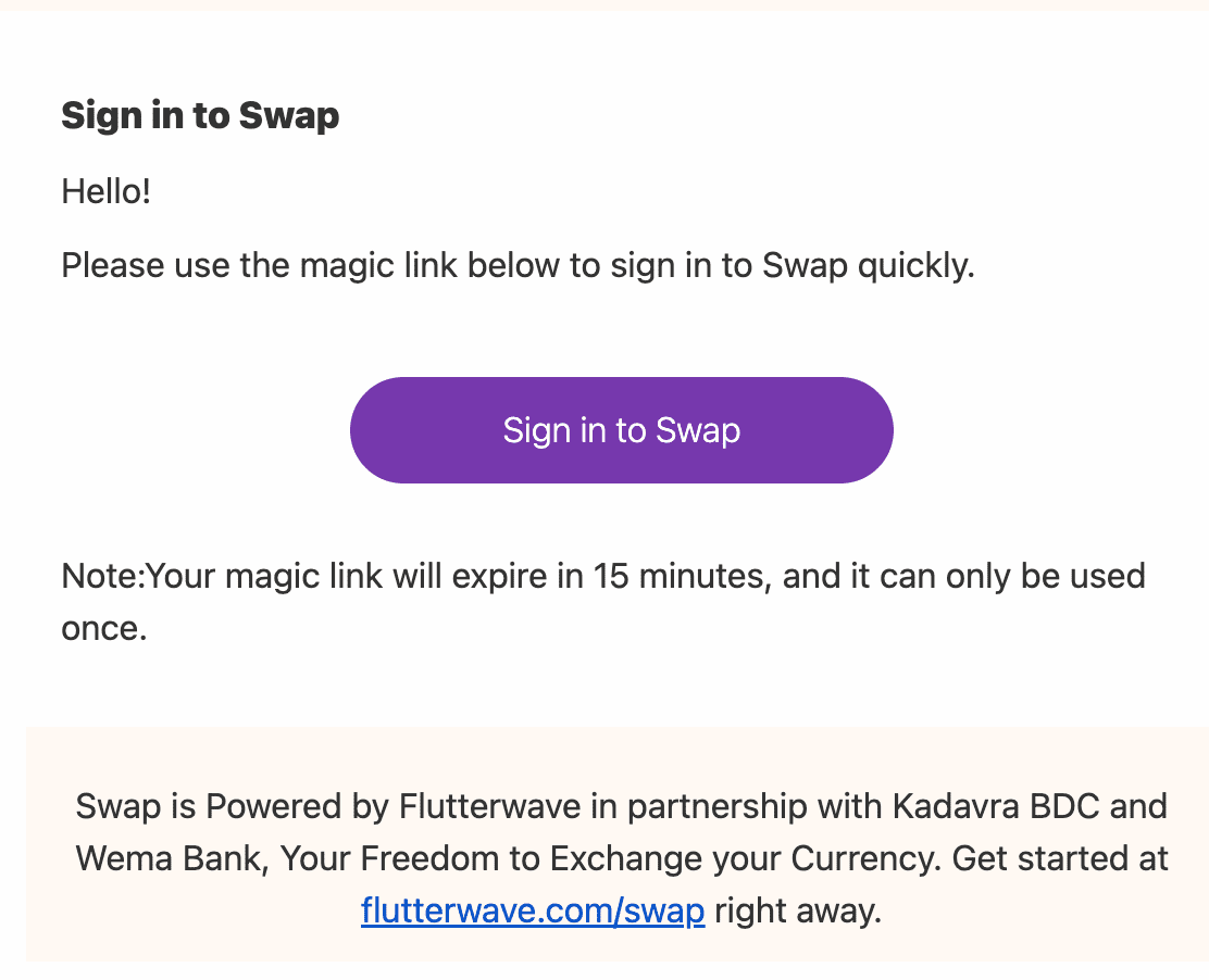 "No CAD, $10k limit;" 7 things to note about Flutterwave's Swap
