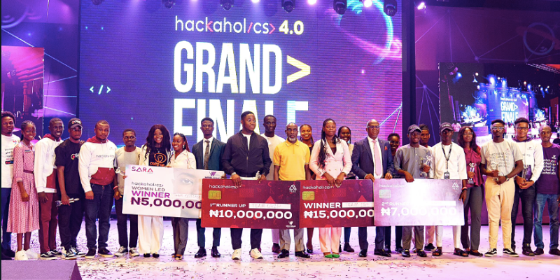 Meet the Nigerian students that won ₦50m at Wema Bank Hackaholics 4.0