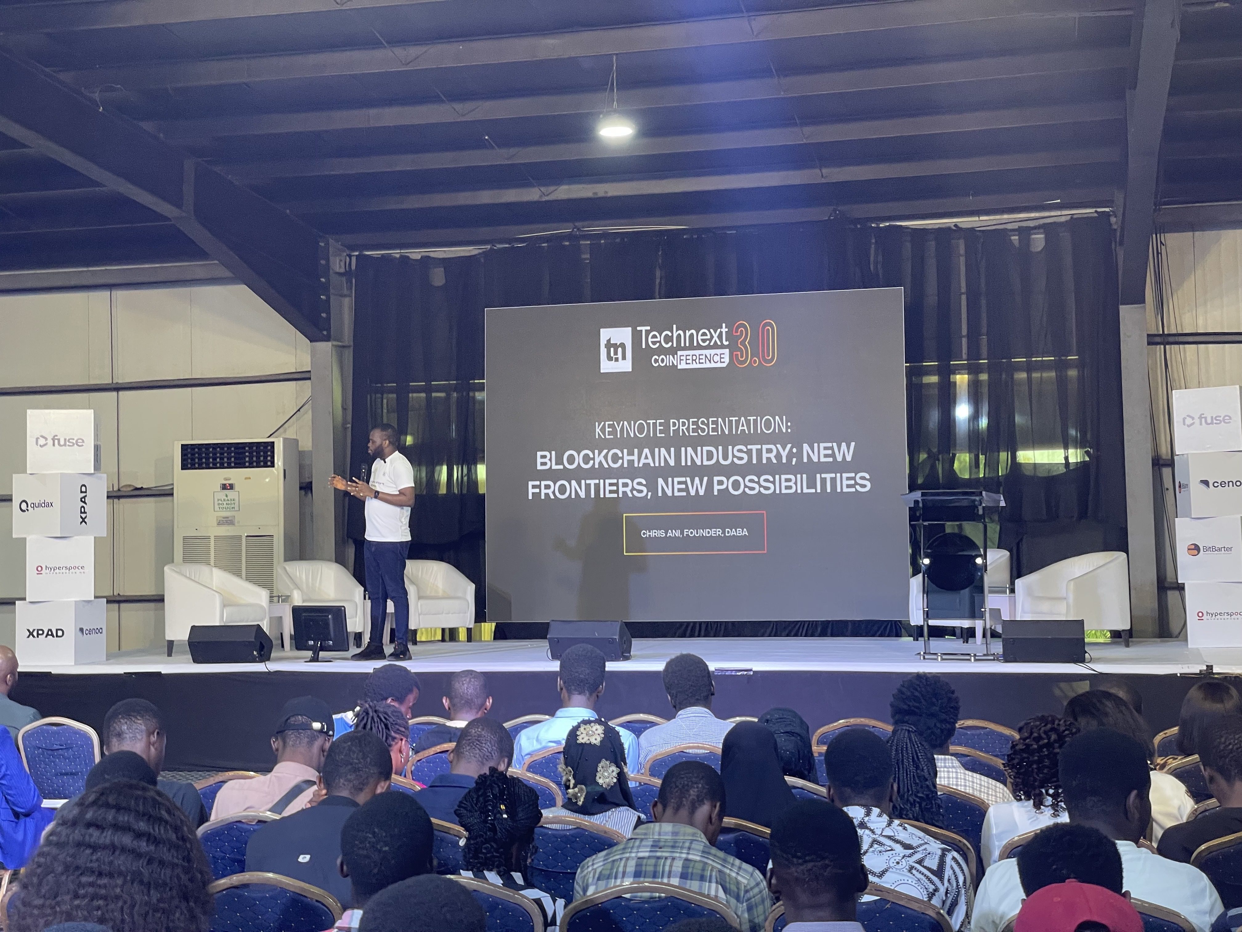 "Blockchain can improve the government" - Chris Ani at Coinference 2023
