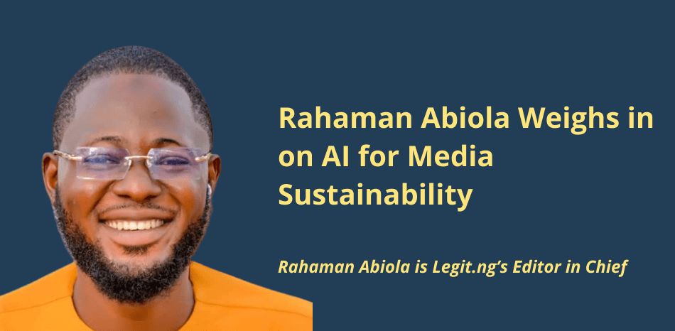 Once again, the Nigerian media is late to the artificial intelligence party, when is Our time?