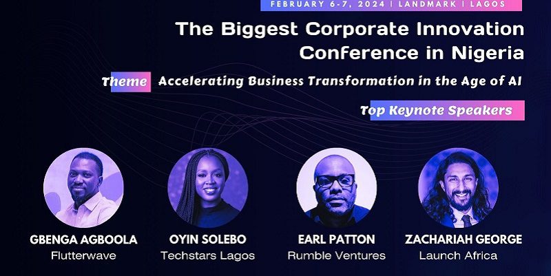 Innovate Nigeria announces the biggest corporate innovation conference in Nigeria