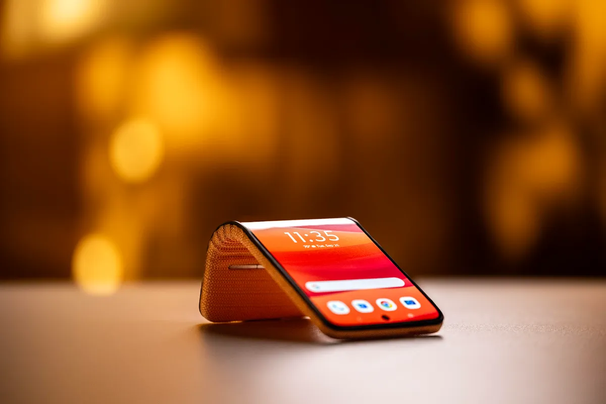 Motorola bendable phone