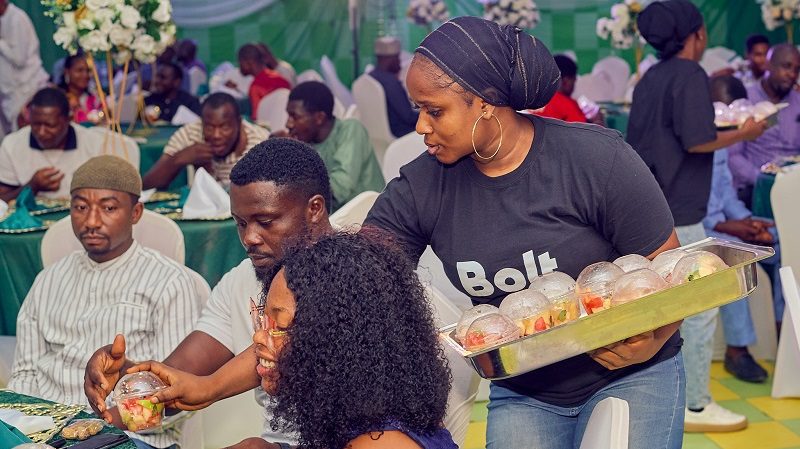 Bolt hosts Iftar dinner for Muslim and Christian drivers to break fast together in Abuja