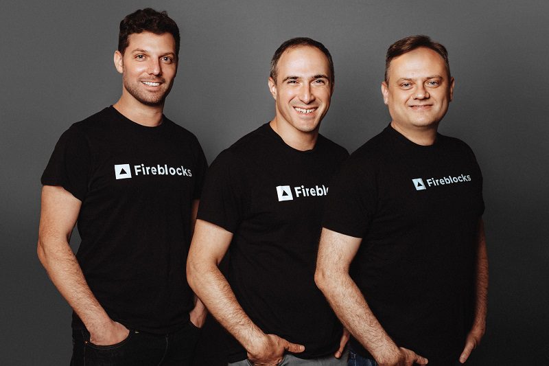 Fireblocks team members in a group photo