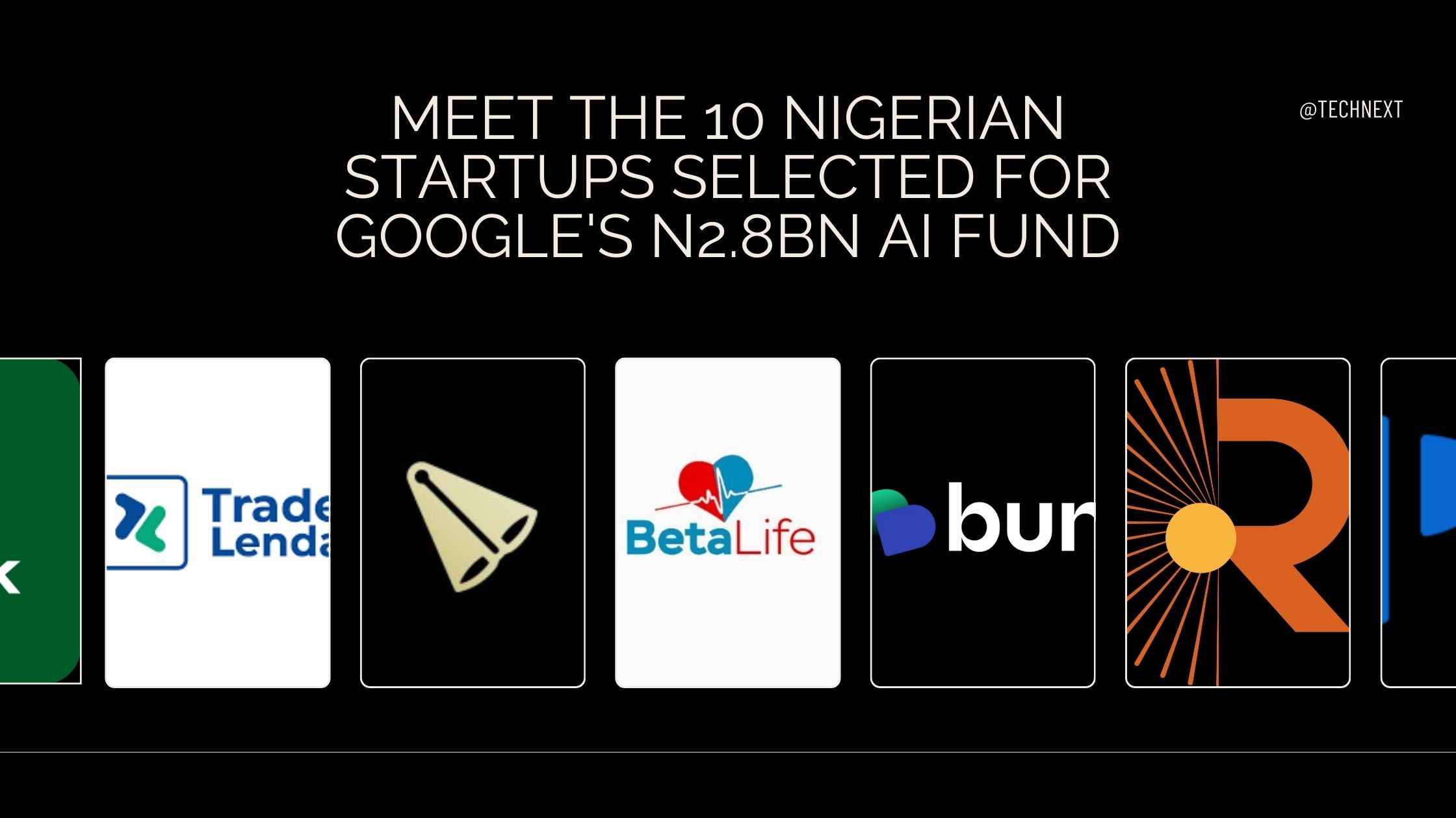 Meet the 10 Nigerian startups selected for Google's N2.8bn AI Fund