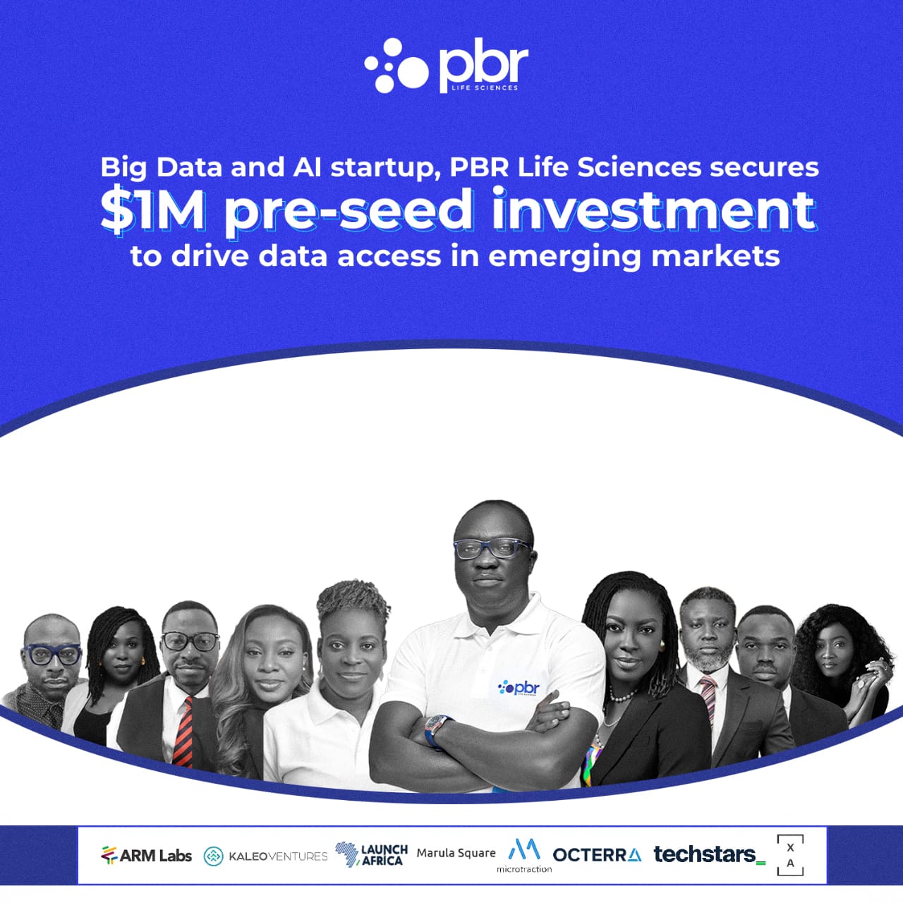 PBR Life Sciences secures $1M pre-seed from Techstars, ARM, Microtraction