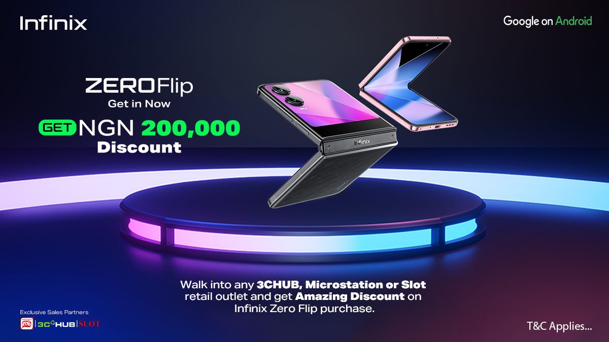 Exclusive offer: Buy Infinix Zero Flip now and save N200,000