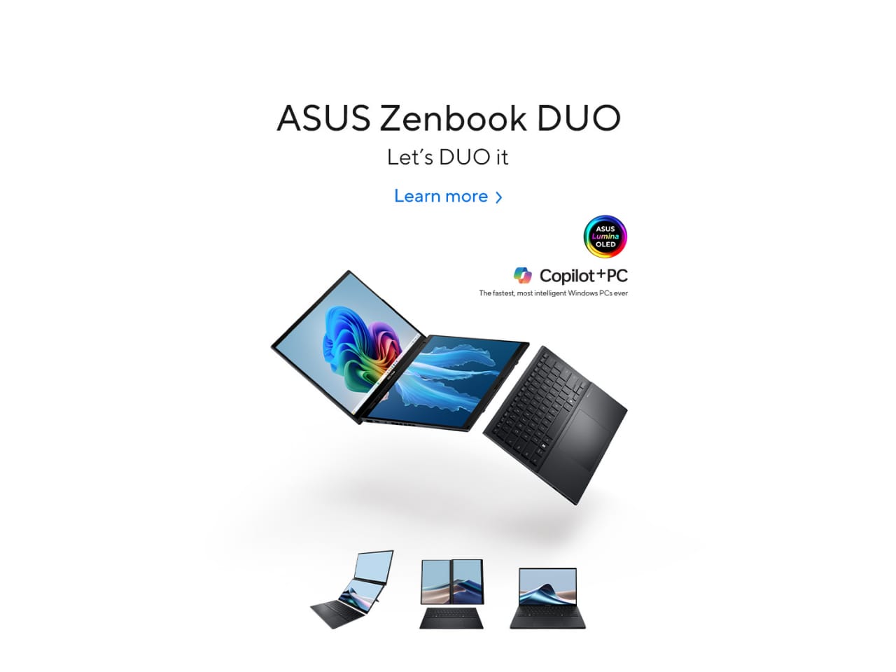 Master Multitasking with the new ASUS Zenbook Duo