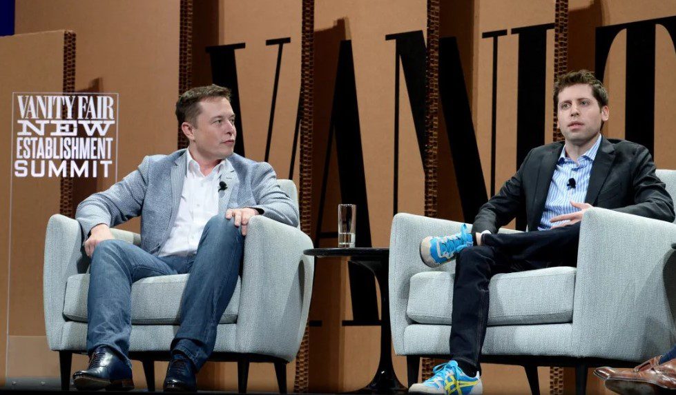 Elon Musk and Sam Altman