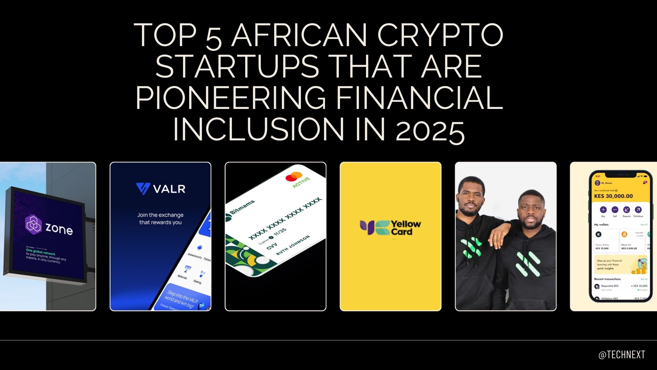 Top 5 African crypto startups that are pioneering financial inclusion in 2025