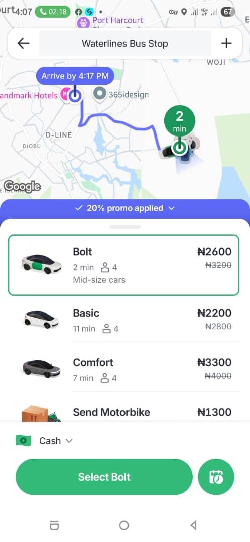 Confusion as Bolt rebrands 'Economy' class to 'Basic' in Rivers