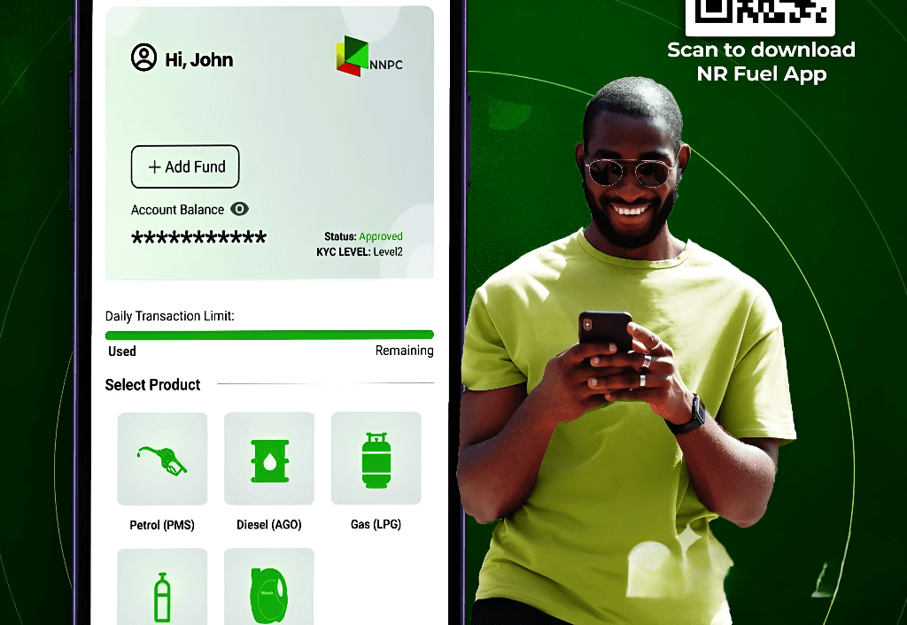 A step-by-step guide on navigating the NNPC Fuel App
