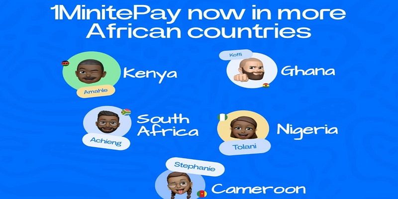 1MinutePay announces strategic rebranding and major service expansion to Kenya, Cameroon and South Africa