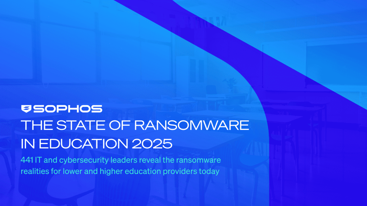 Sophos Report finds education sector strengthening against ransomware, but IT teams pay personal price