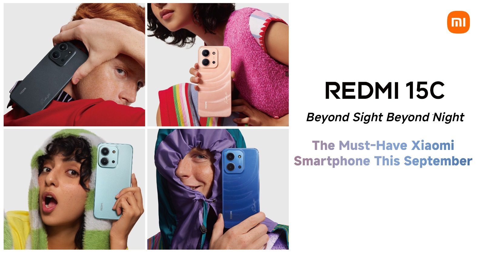 REDMI 15C: The must-have Xiaomi smartphone this September