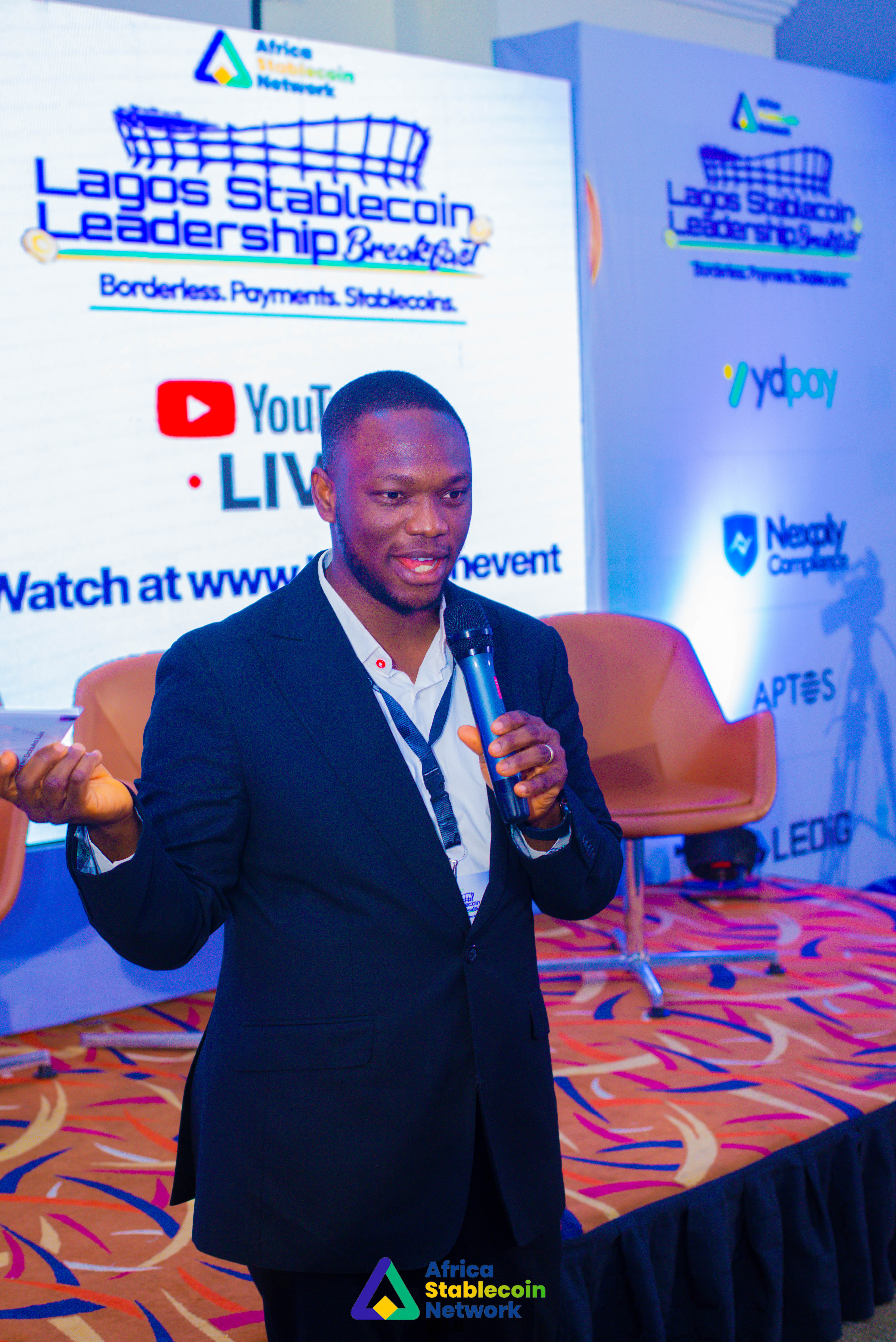 Nathaniel Luz, President of the Africa Stablecoin Network