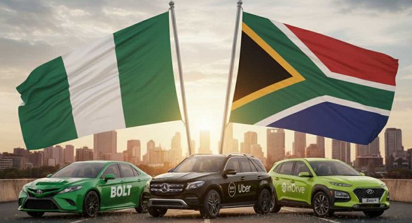 5 major differences between Nigerian and South African Uber/Bolt industry