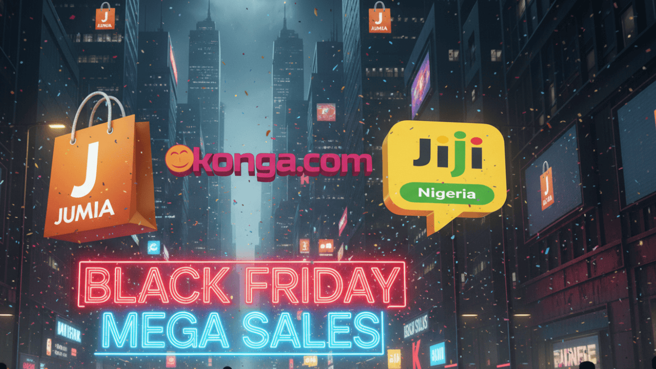 Top Black Friday deals from e-commerce platforms like Jumia, Jiji and Konga in Nigeria
