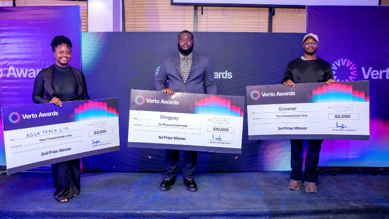 DingPay, AquaTrack and Growwr dominate the inaugural 2025 Verto Awards