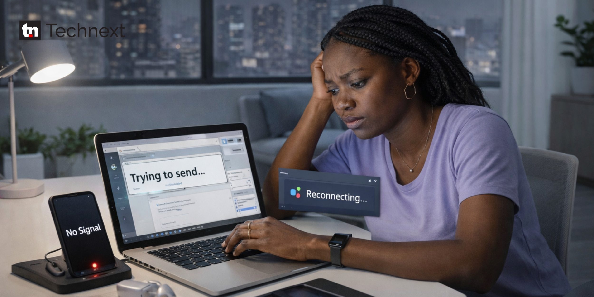 A remote worker