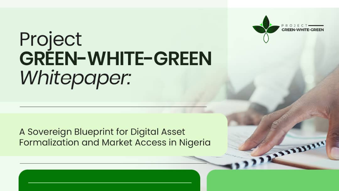 Virtual Asset Association launches Project Green-White-Green to unlock Nigeria’s $1 trillion economy