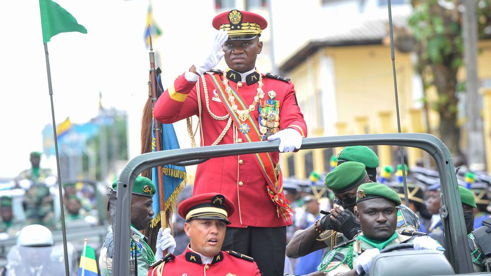 Gabon President - General Brice Oligui Nguema
