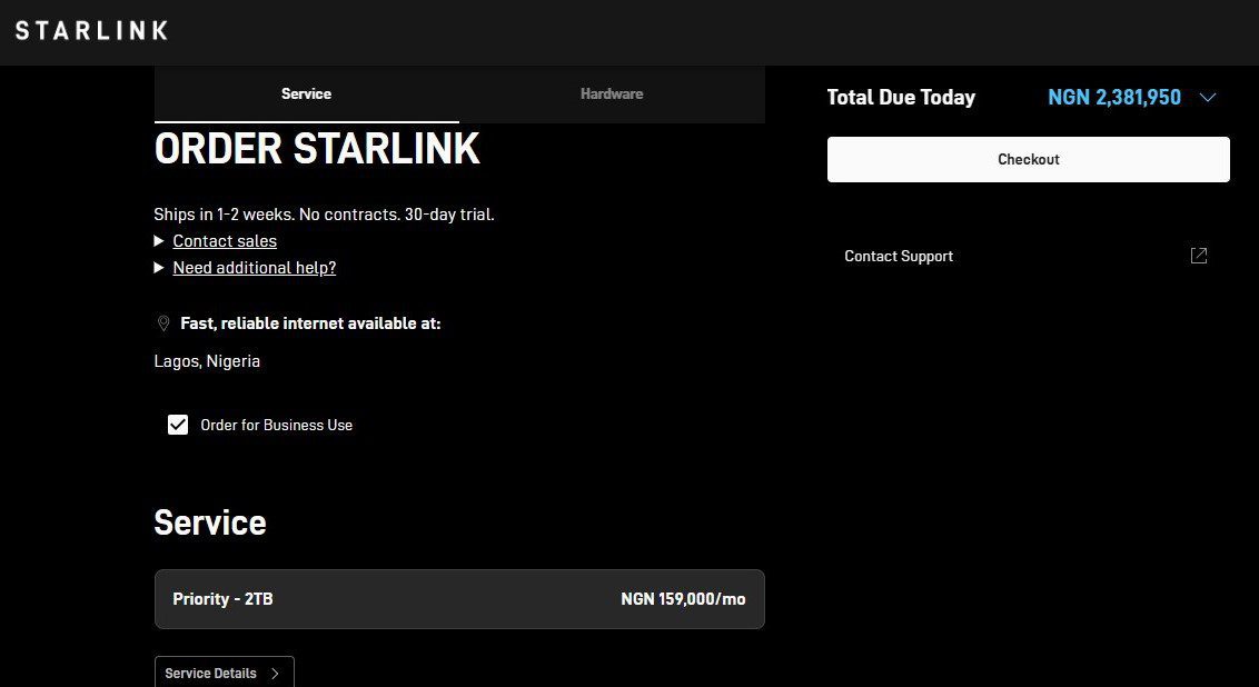 Starlink for Business